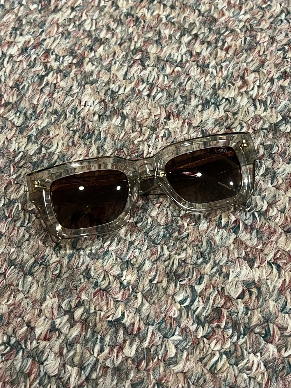 I Sea Taupe Frame Sunglasses with Brown Lenses - Picture 1 of 4